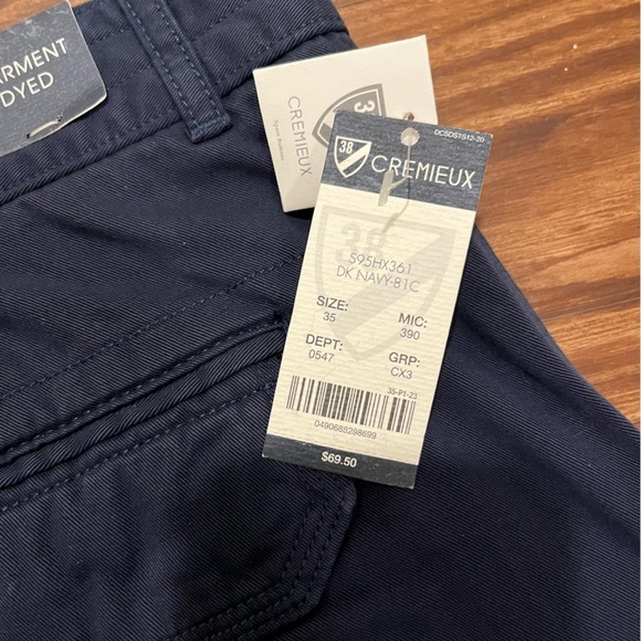 NWT Cremieux Blue Label Madison Cargo Comfort Stretch 10#double; Inseam Shorts - Picture 7 of 13